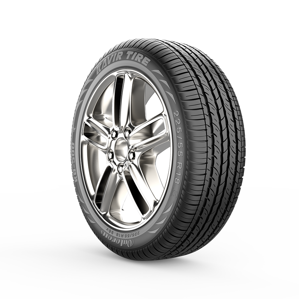 لاستیک کویر تایر سایز 225/55R18 طرح گل KB500 (تولید2025) یک جفت
